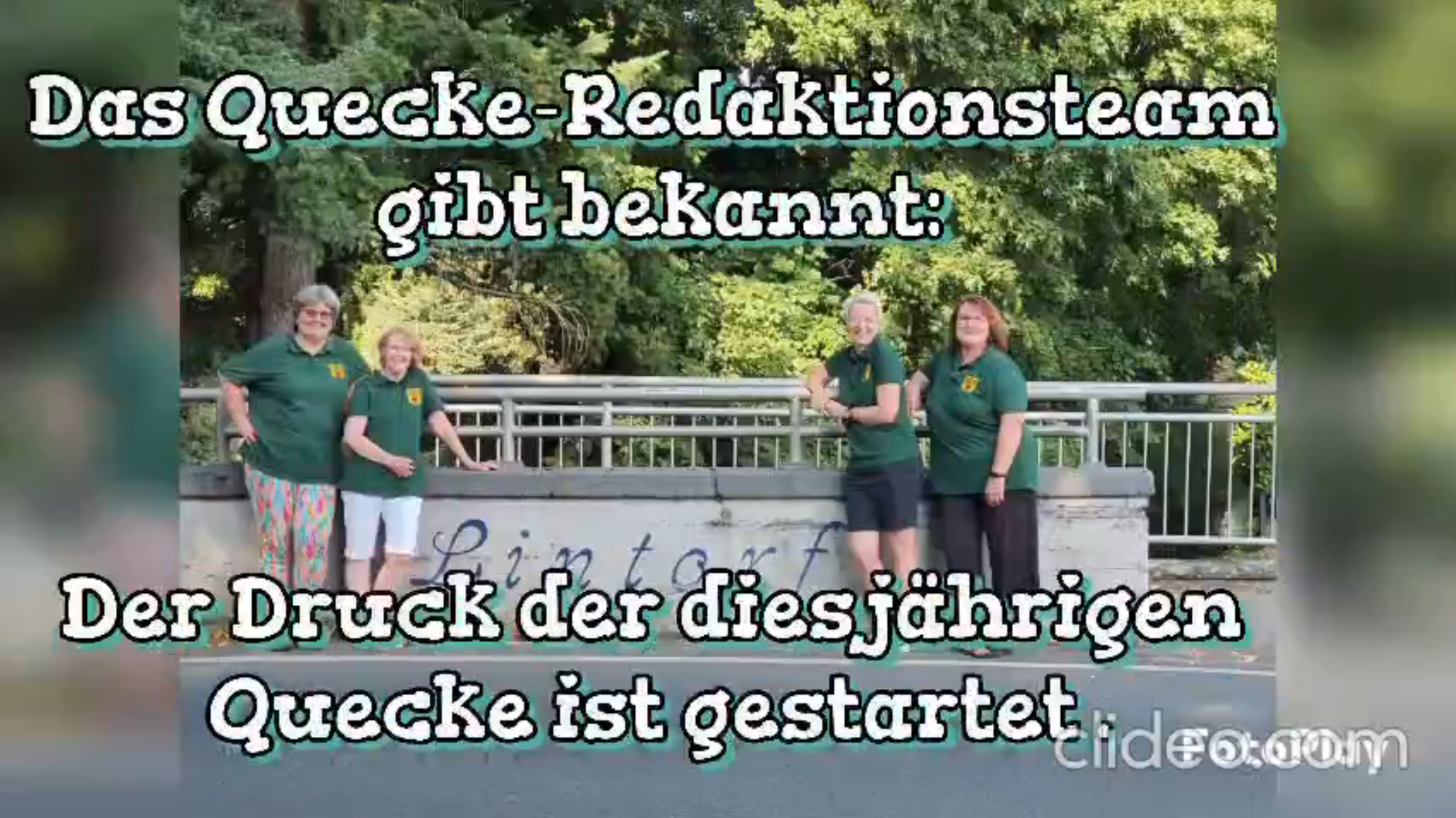 Druck der aktuellen Quecke Nr. 96 gestartet